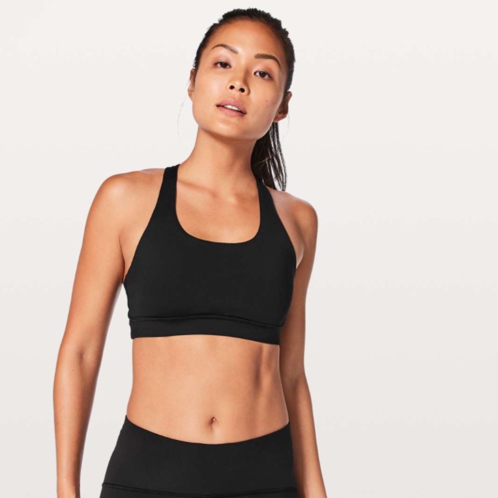 Lululemon Time To Sweat Bra | Size 4 | Black